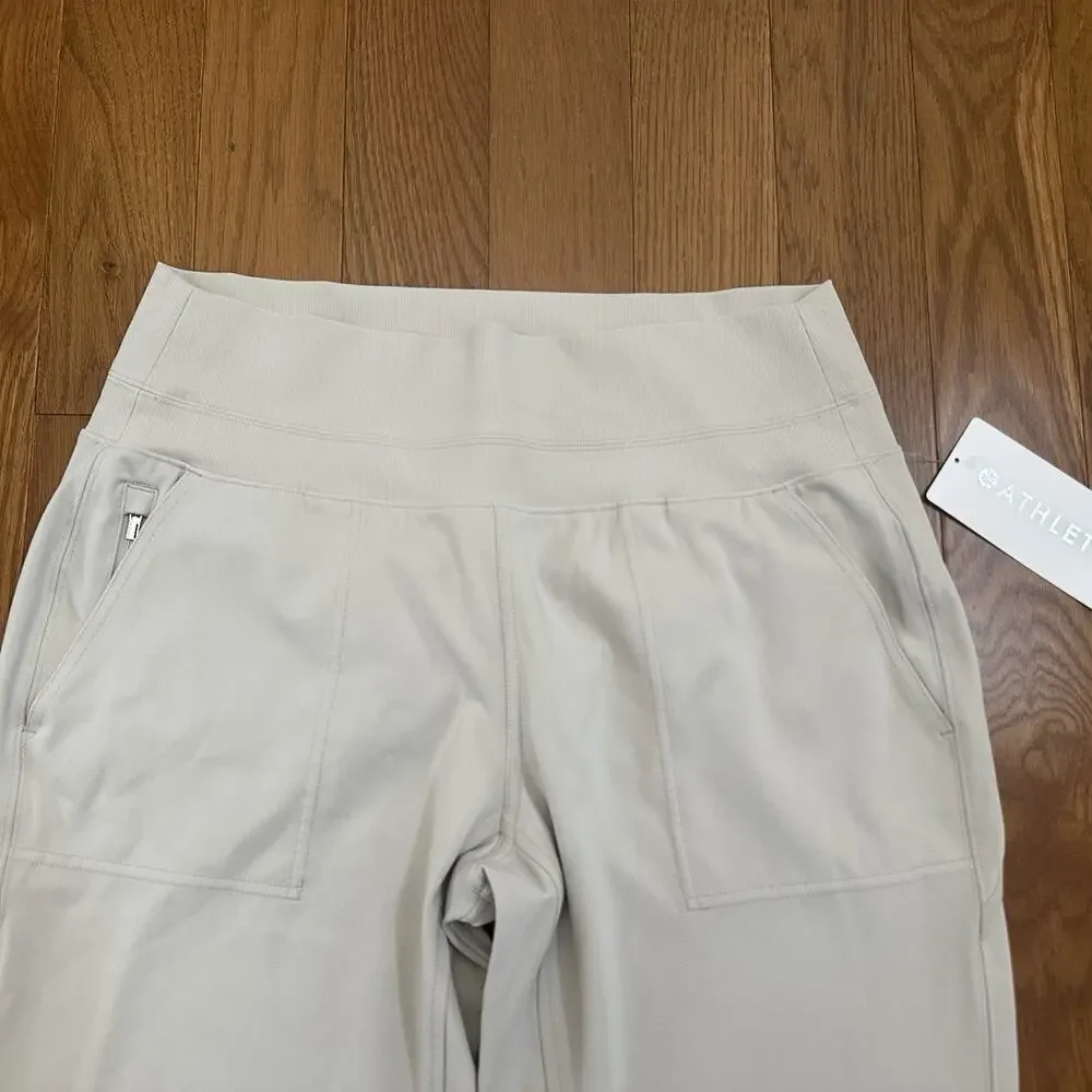 NEW ATHLETA Large Venice Jogger Abalone‎ Workout Pants #597888